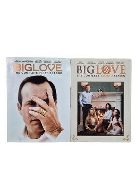 Big Love HBO Complete Season 1-2 DVD (9 Discs) No Scratches Excellent Condition
